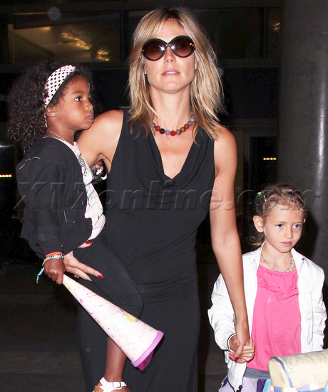 lax sunglasses Heidi Klum maxi dress kids lou samuel seal sandals henry
