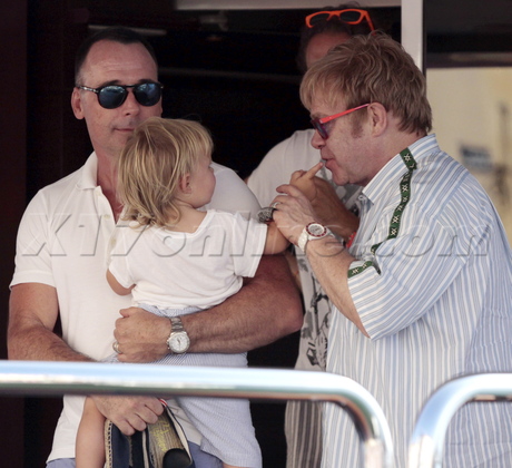 Elton John Neil Patrick Harris babies boat saint tropez