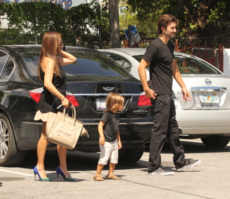Kourtney Kardashian shopping Brandon Jenner Mason Disick Miami Kris Jenner