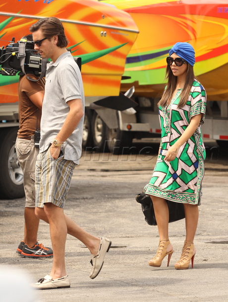 miami filming sunglasses dress boat florida reality tv 