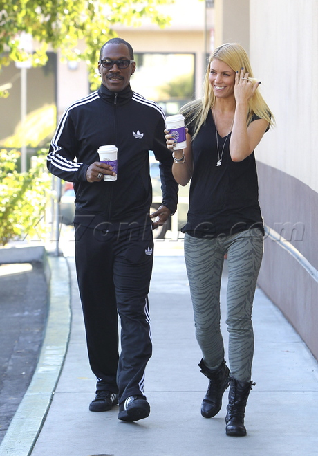 Eddie Murphy Mercedes girlfriend blonde Coffee Bean 