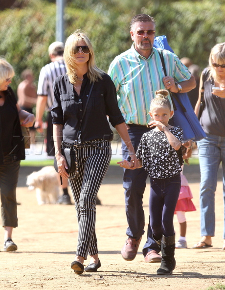 Heidi Klum Henry Lou Johan Brentwood Soccer