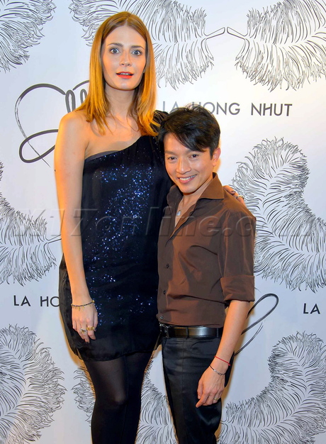 mischa barton La Hong Nhut fashion store opening austria 