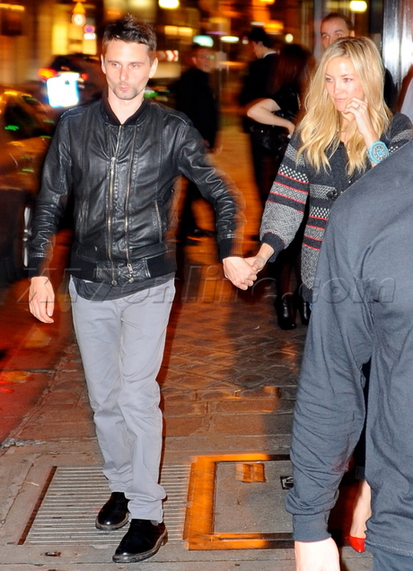 Kate Hudson paris france blonde Matthew Bellamy 