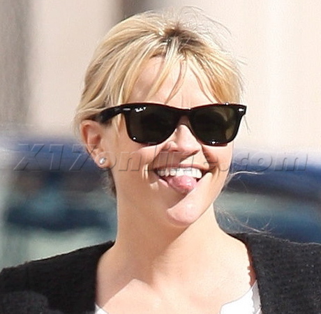 heels Reese Witherspoon  barneys sunglasses blazer cigarette pants 