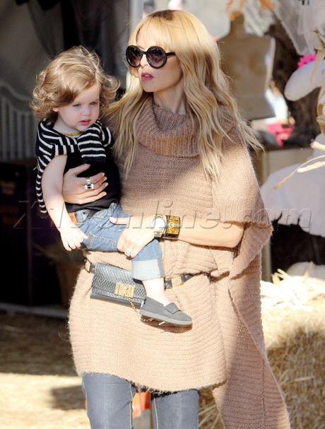 pumpkin patch boots Rachel Zoe glasses baby