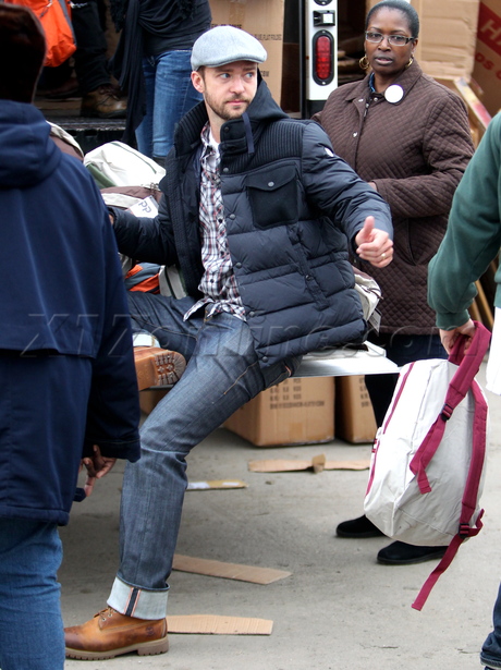 Jessica Biel, Justin Timberlake Rockaway Beach Hurricane Sandy