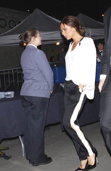 Victoria Beckham Barbra Streisand concert Hollywood Bowl 