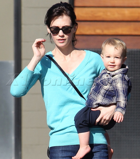 January Jones hair brown hair houstons jeans xander 