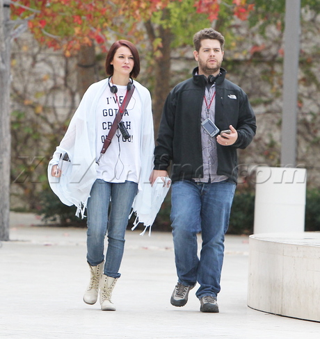 jeans sunglasses Jack Osbourne  Lisa Stelly museum 