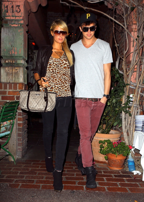 sunglasses jacket paris hilton hat the ivy print top heels 