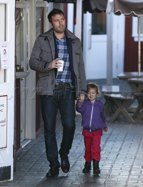 Ben Affleck brentwood country mart seraphina daughter coffee