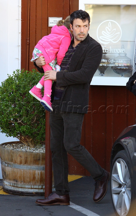 Ben Affleck denim jacket seraphina brentwood country mart 