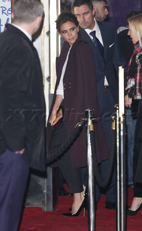 Victoria Beckham david beckham cloak heels spice girls musical