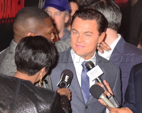 nyc Django Unchained 50 Cent curtis jackson leonardo dicaprio premiere 