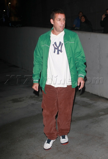 lakers staples center Adam Sandler 