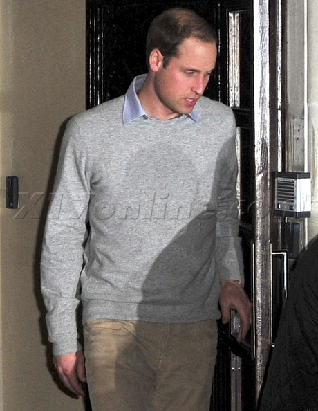 The Duke and Duchess of Cambridge prince william kate middleton pregnant royalty King Edward VII Hospital  