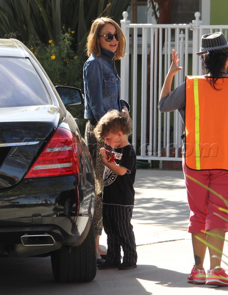 Nicole Richie Beverly Hills Harlow party 