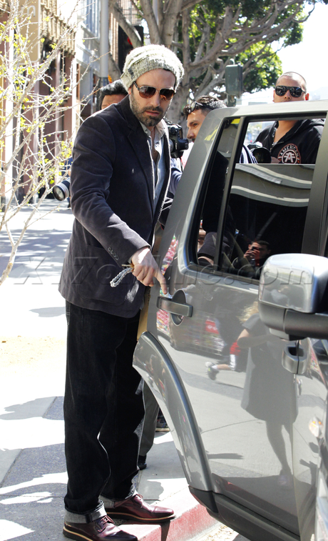 Ben Affleck Jennifer Gerner Craft Sunglasses beanie 