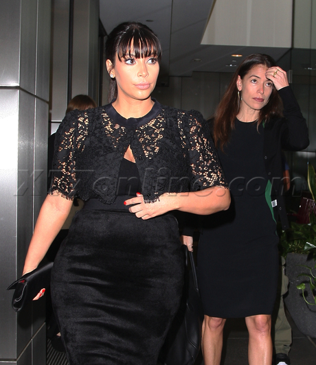 Kim Kardashian dress pregnant kanye west beverly hills lawyers preggo kimye 