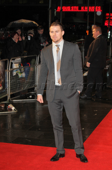 Channing Tatum london g.i. joe Empire Cinema Leicester Square uk red carpet premiere 