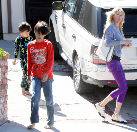 Brandi Glanville no make up kids spandex leann rimes 