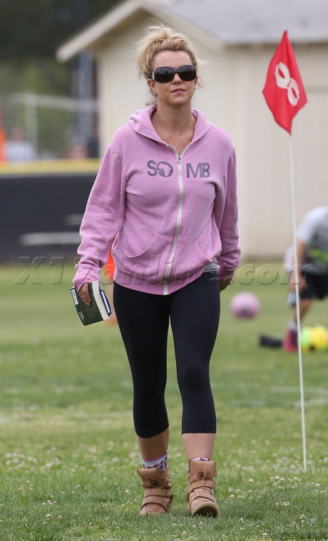 Britney Spears sunglasses sweats soccer sean jayden The Goddess Inheritance