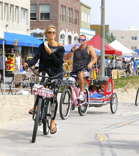 Heidi Klum Lou Henry Johan Martin Kristen 