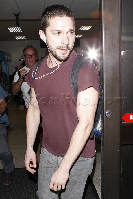 Shia LaBeouf crazy insane lax shorts sweat 