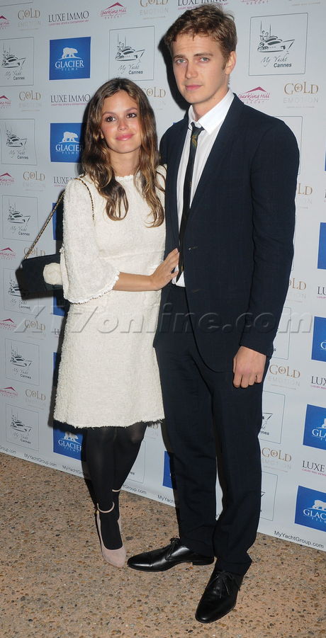 Hayden Christensen Rachel Bilson   Harle Yacht cannes 