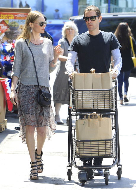 Kate Bosworth Michael Polish skirt sunglasses bristol farms
