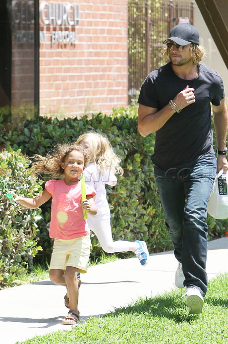 Halle Berry  nahla school Gabriel Aubry 