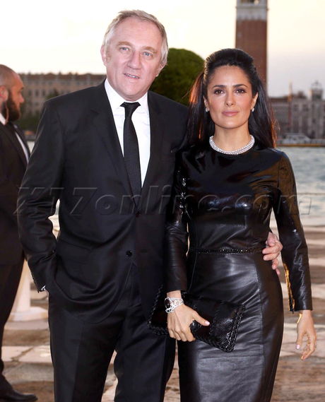 venice italy Salma Hayek Francois-Henri Pinault 