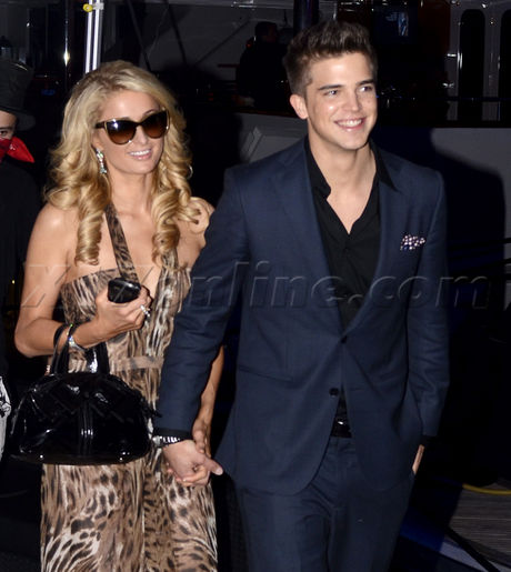 Paris Hilton brandon davis dress blonde river viiperi cannes france 