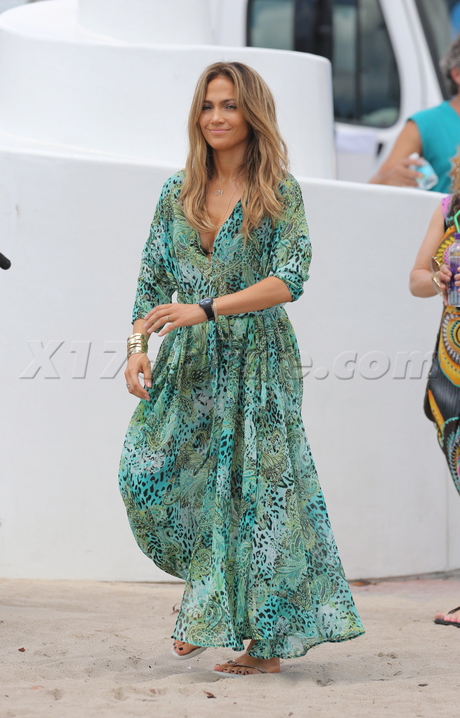 Jennifer Lopez live it up video filming 