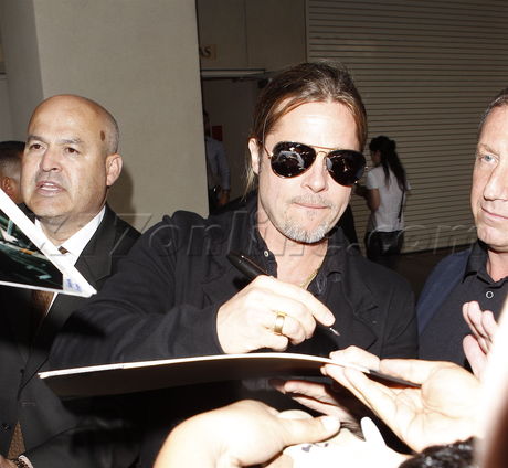 aviator glasses poneytail