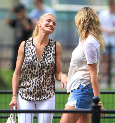 Cameron Diaz Kate Upton New York The Other Woman Leslie Mann 