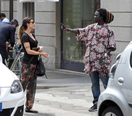 Elisabetta Canalis Italy parents 