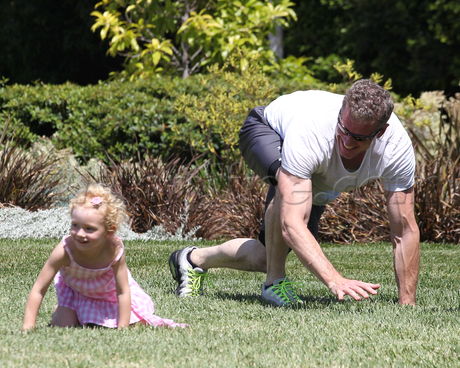 Eric Dane, Rebecca Gayheart Billie Georgia Coldwater Park 