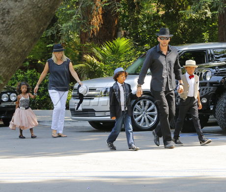 Heidi Klum Martin Kristen Lou Henry Johan 