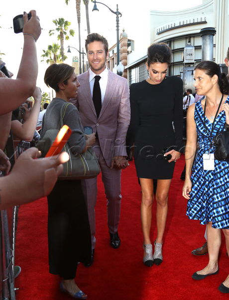 Johnny Depp, Armie Hammer Lone Ranger Disney Hollywoodland Julianne Hough Andy Garcia Emma Roberts 