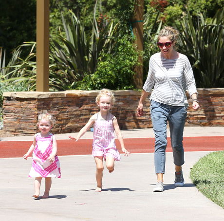 Eric Dane, Rebecca Gayheart Billie Georgia Coldwater Park 