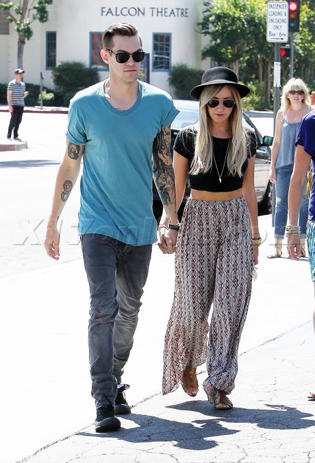 Ashley Tisdale Chris French Burbank 