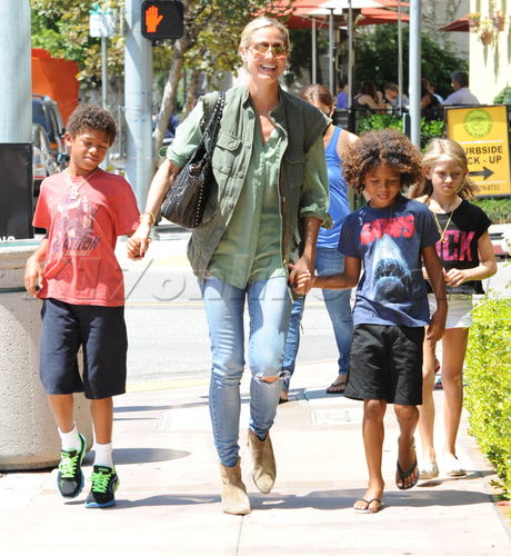 Heidi Klum Martin Kristen sunglasses kids tank dress 