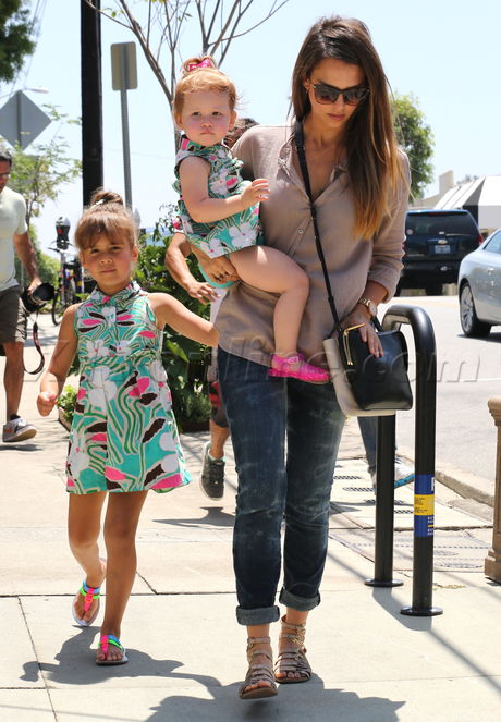 Jessica Alba Honor Haven summer sandals