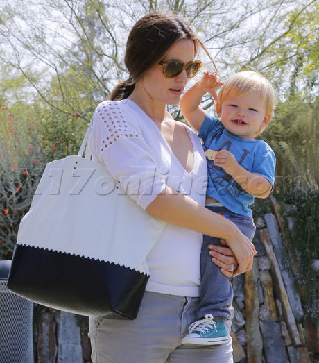 Jennifer Garner Violet Affleck Samuel Garner Affleck Seraphina Rose Elizabeth Affleck Natural History Museum California Science Center