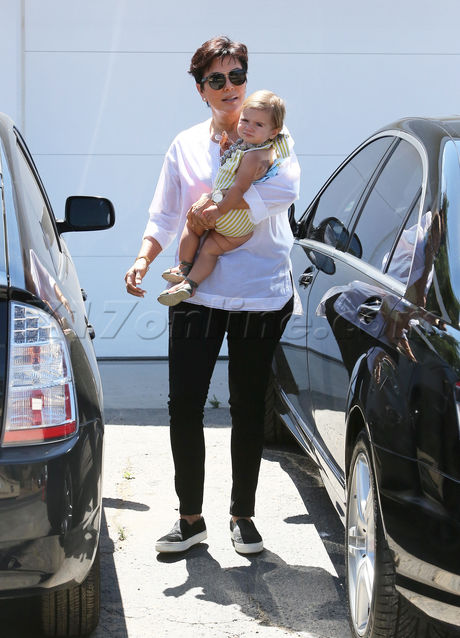 Lamar Odom Kris Jener Penelope Scotland Disick Mason Dash Disick Pink Bar See Through arrest DUI