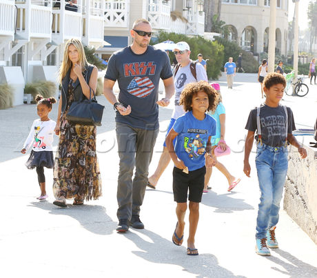 Heidi Klum Martin Kristen  Henry Samuel Lou Samuel  