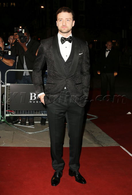 Justin Timberlake gq red carpet london uk fashion men of the year royal opera house 