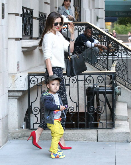 Miranda Kerr Flynn Orlando Bloom New York